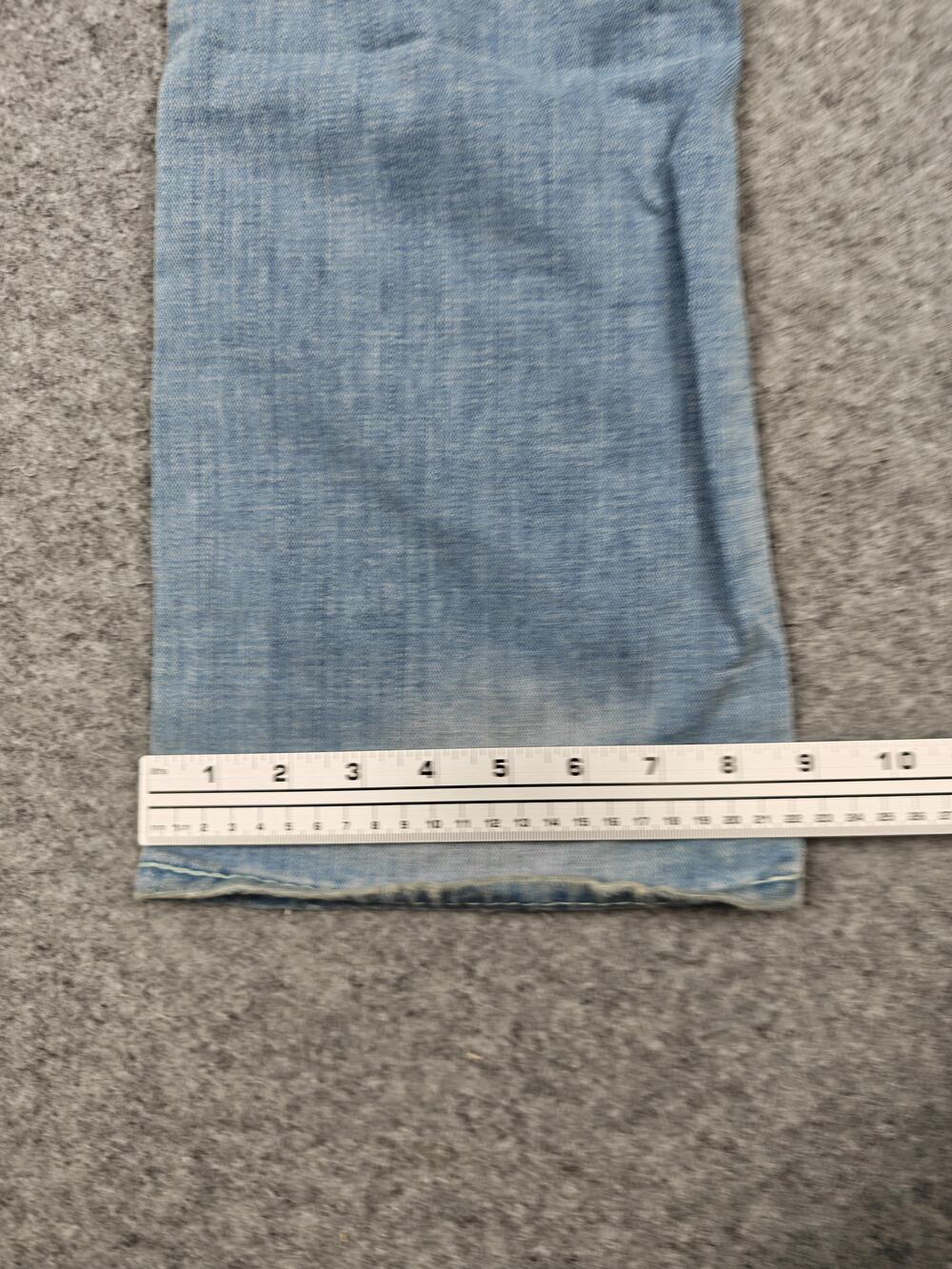 BIG STAR Jeans Womens 26 Blue Liv Boot Slim Bootcut Distressed 33 Inseam - Picture 11 of 12